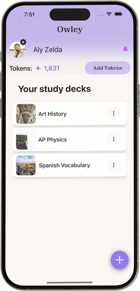 Owley AI Flashcards